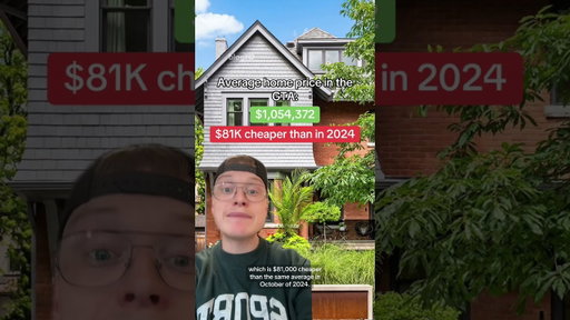 Toronto housing market is dying & here's how much average prices have dropped