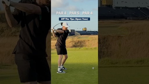 What did I shoot at Royal Birkdale the day after the open?