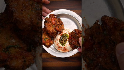 Pico de Gallo... But Crispy??? #picodegallo #fritters #mexicanfood