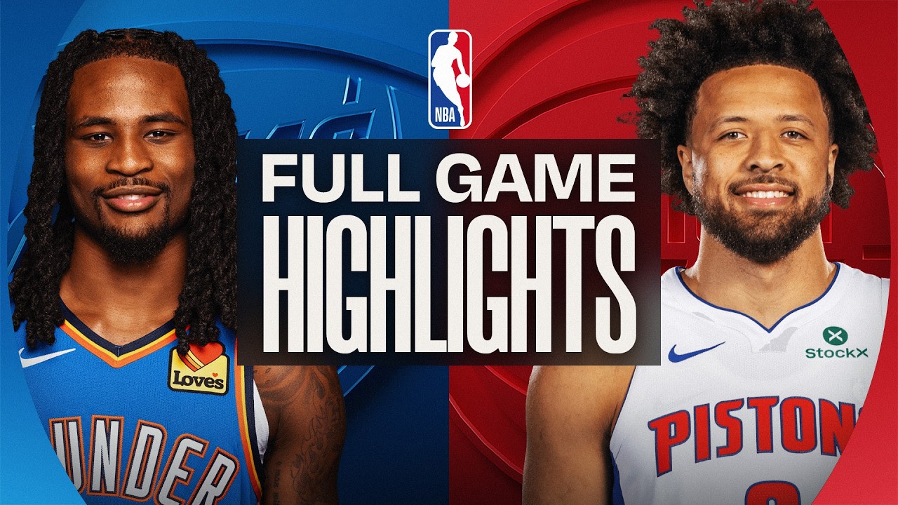 THUNDER at PISTONS | FULL GAME HIGHLIGHTS | February 25, 2026