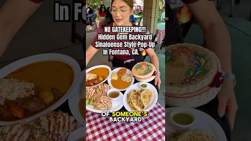 Mi Lindo Badiraguato Is A Delicious Backyard Hidden Gem In Fontana, California  #food #foodie