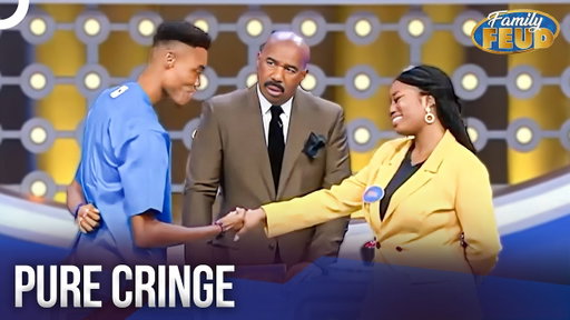 A Lot of WEIRD Flirting Happening Here! | Family Feud Classics