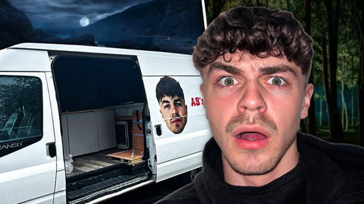 AB goes Wild Camping in Sidemen Campervan!