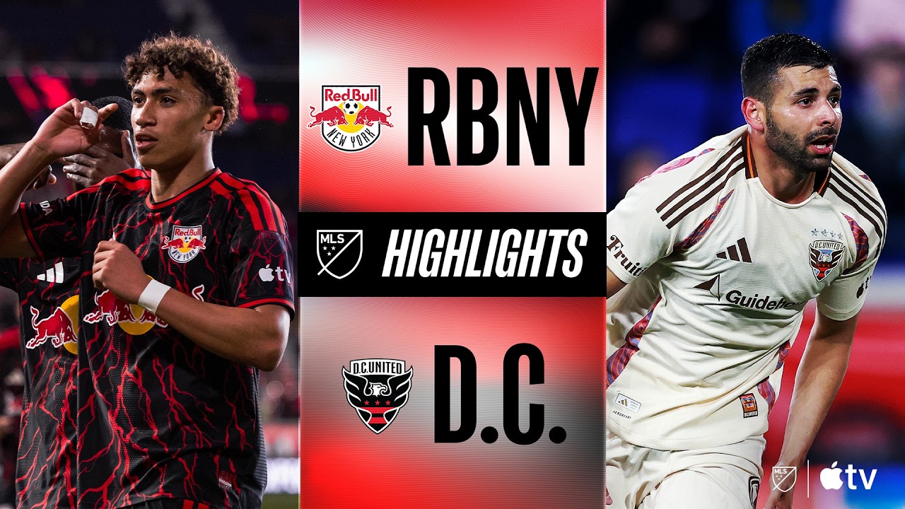 New York Red Bulls vs. D.C. United | Full Match Highlights | 8 Goals and Tai Baribo Hat Trick!