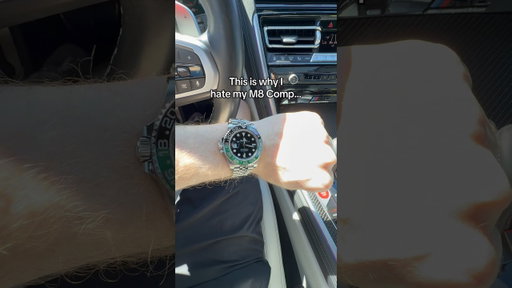 Who else can relate? Such a pain… #funny #satire #joke #trend #bmw #m8 #rolex