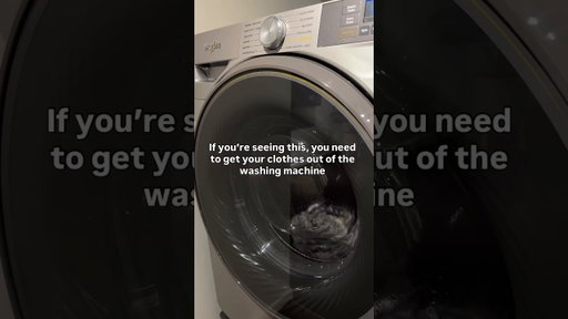 Keep your clothes fresh in the washer after a cycle. #Whirlpool
