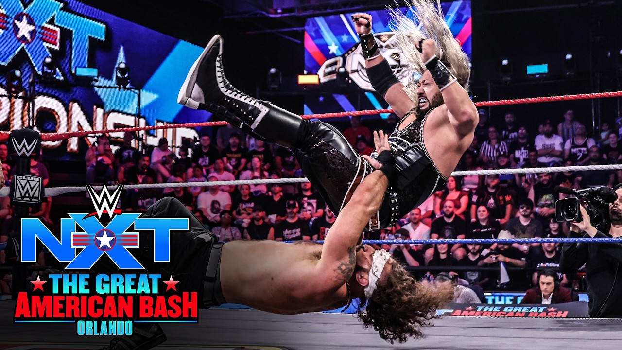 Tony D’Angelo vs. Naraku | NXT Title Match: NXT Great American Bash 2026 highlights