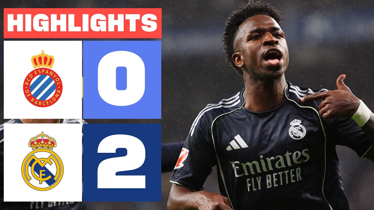 RCD ESPANYOL 0 - 2 REAL MADRID | RESUMEN LALIGA EA SPORTS