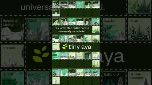 Introducing Tiny Aya: Making Multilingual AI Accessible
