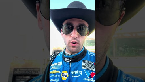 Victory lane update: The cowboy hat has been secured. 🤠