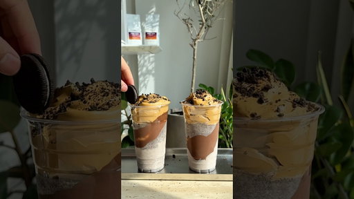 Oreo cookies + coffee
