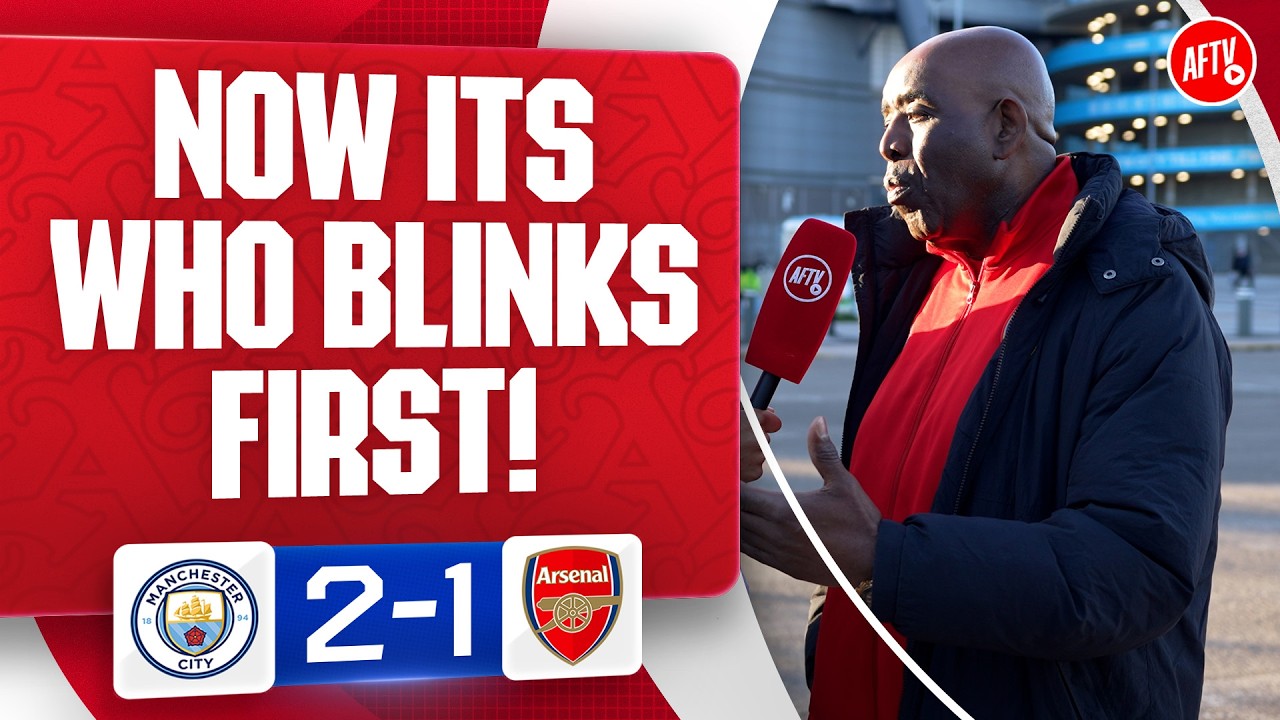 Now Its Who Blinks First! (Robbie) | Man City 2-1 Arsenal