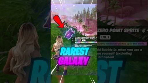 Find RARE GALAXY SPRITES in Fortnite!