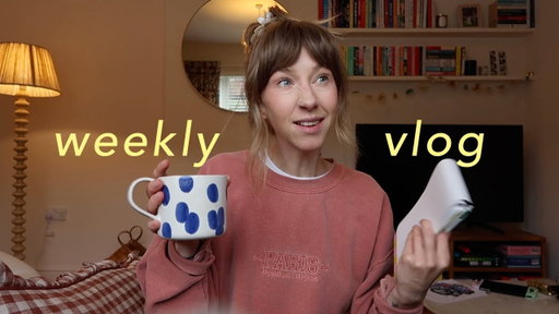 ticking off my to-do list and cosy week at home | WEEKLY VLOG