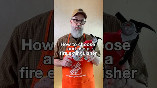 How to Choose and Use a Fire Extinguisher | The Home Depot