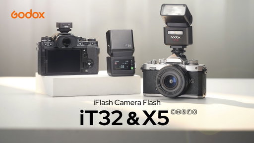 Introducing Godox iT32 iFlash Camera Flash & X5 TTL Wireless Flash Trigger