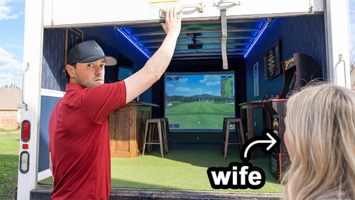 I Built a Secret Man Cave In a Moving Truck