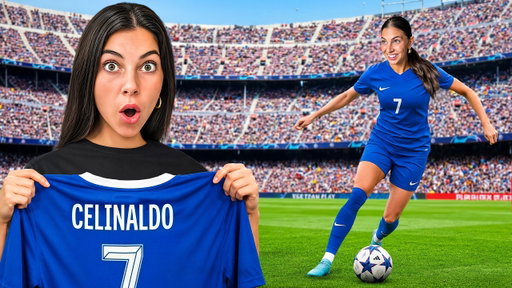 I Become A Pro Footballer For 1 Day