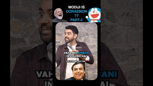 Modiji is Doraemon? Part-2  #rohangujral #standupcomedy #comedy #funny #doraemon