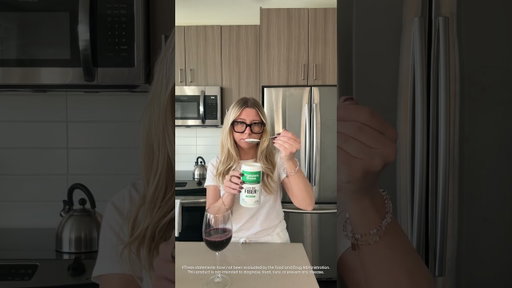 When you’re working on your gut health but also need a glass of wine…‡