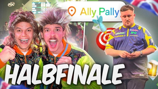 LUKE LITTLER LIVE GESEHEN 🎯🍻 DARTS WM Halbfinale in London & ganz viel Singen