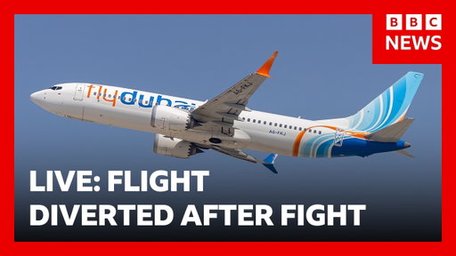 LIVE: Israel-bound flight lands in Saudi Arabia after reported stabbing in cockpit | BBC News