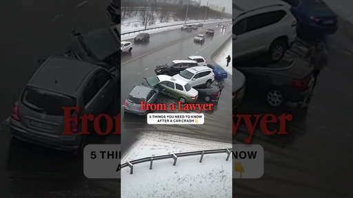 5 Things You Need to Know After a Car Crash