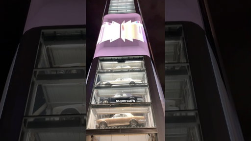 A Real-Life Supercar Vending Machine?! 🤯🚗 #cars #vendingmachine #supercars