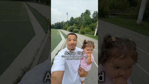 Walking 10,000 steps with my daughter 🥹💕