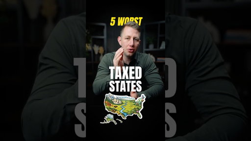 5 Worst Taxed States