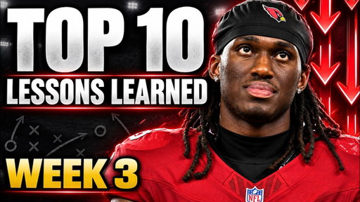 Everything You Need to Know Before Week 3 Fantasy Football (Rookie Report)