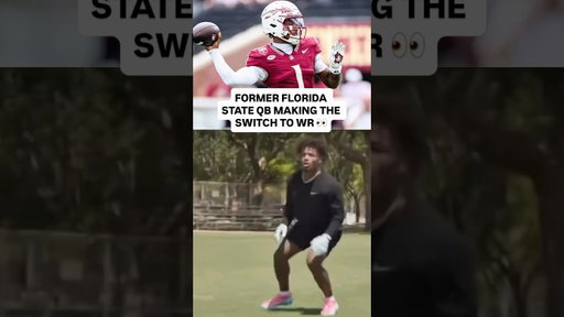 Former FSU QB Tommy Castellanos will try out at the Dolphins rookie minicamp as a WR 👀