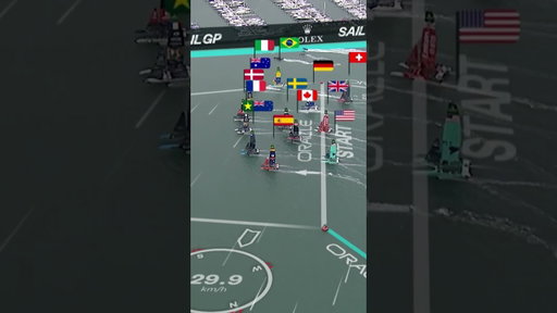 BLASTING off the start line in Auckland | SailGP