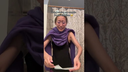 I tried waxing my armpits for the first time.