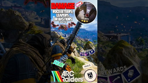 MAX solo points & EASY 3 stars for the Damage Rocketeers Leapers Bastions 🔥#arcraiders #gaming