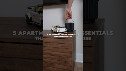 5 of my favorite apartment decor essentials that elevate the vibe #interiordesign