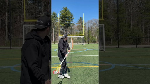 No angle accuracy lacrosse challenge #shorts #lacrosse