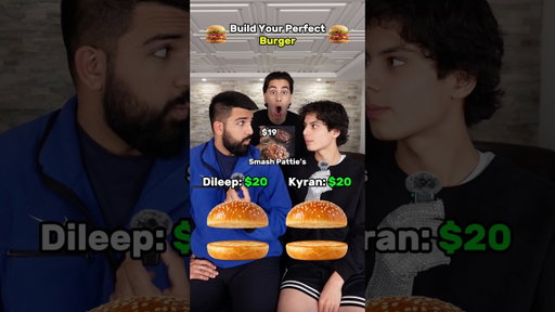 Who had the better burger draft? #burger #draft #shorts