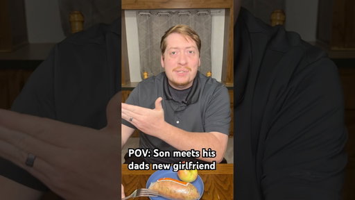 Son meets his dads new girlfriend  #comedy #funny #comedyshorts #skit