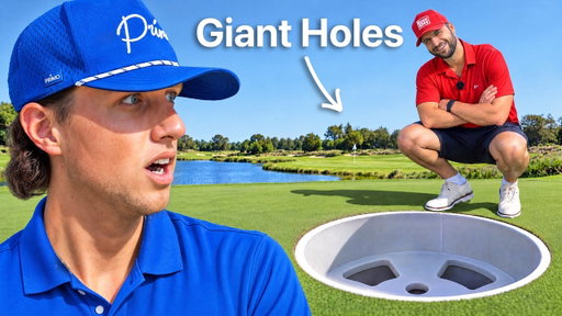 Can I Beat Bob If He’s Using Giant Golf Holes?
