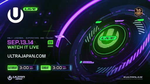 ULTRA JAPAN 2025 STREAM PROMO