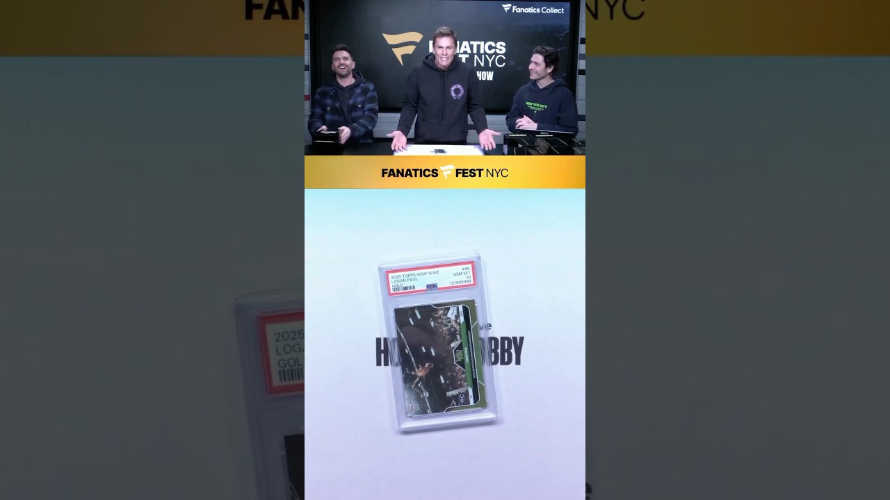 Tom Brady pulls a Logan Paul card! 😂