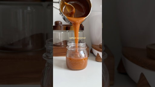 easy salted caramel sauce 🧡