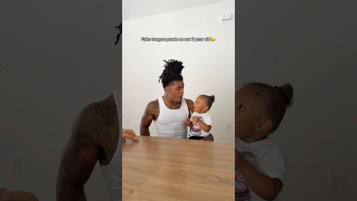 Our girl didn’t know what to do😭😂 #shorts #toddlers #baby #prank #pranks #dad #parents #funny