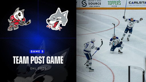 Game 5 Highlights: Niagara IceDogs  vs Sudbury Wolves