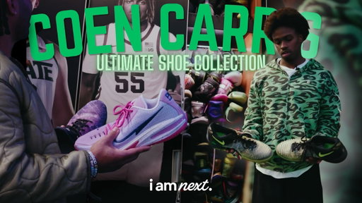 This Should NOT Be Allowed in a College Locker Room… Coen Carr’s INSANE Shoe Collection.