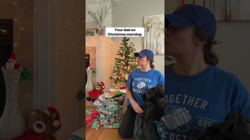 He takes his job very seriously #dad #christmas #gifts #comedy #jokes