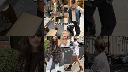 Did any of these surprise you? #falltrends #falloutfits