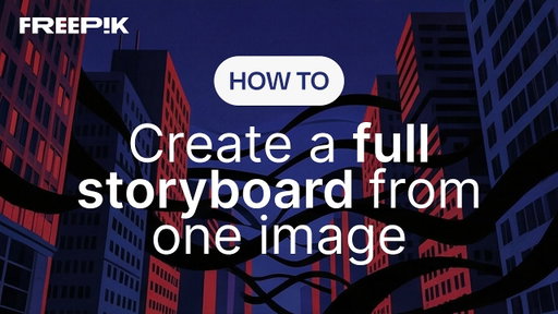 How to create a storyboard from one image with Variations | Magnific How-To