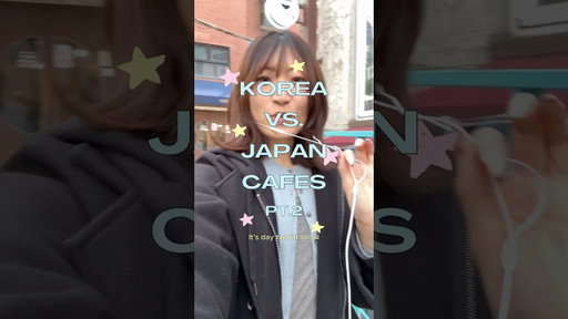 Korea vs Japan cafes!!!! 🇰🇷🇯🇵